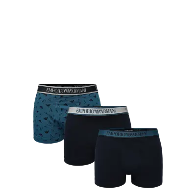 Emporio Armani 3 Pack Bottom - Navy - S