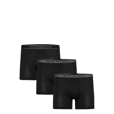 Emporio Armani 3 Pack Bottom Svart