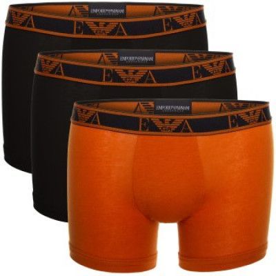 Emporio Armani 3-pack Monogram Cotton Boxers