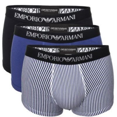 Emporio Armani 3-pack Pure Cotton Trunk * Fri Frakt * * Kampanj *