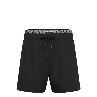 Emporio Armani Boxer Beachwear - Black - XL