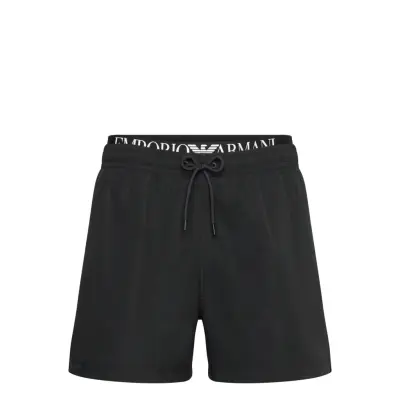 Emporio Armani Boxer Beachwear - Black - XXL