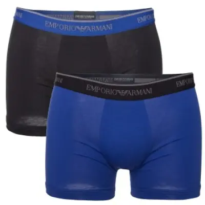 Emporio Armani 2-pack Colored Basic SC Boxers * Fri Frakt * * Kampanj *