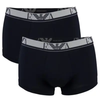 Emporio Armani Colored Basic Stretch Cotton Trunks 2-pack * Fri Frakt * * Kampanj *