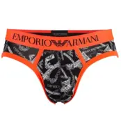 Emporio Armani Fancy All Over Printed Eagle Brief * Fri Frakt * * Kampanj *