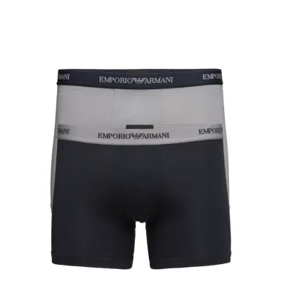 Emporio Armani Mens Knit 2Pack Boxer - Multi/patterned - XL