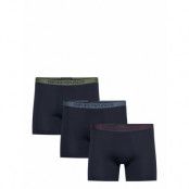 Emporio Armani Men's Knit 3-Pack Boxer Marinblå