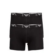 Emporio Armani Mens Knit 2Pack Boxe Svart