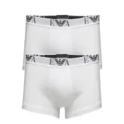 Mens Knit 2Pack Boxe *Villkorat Erbjudande Boxerkalsonger Vit Emporio Armani