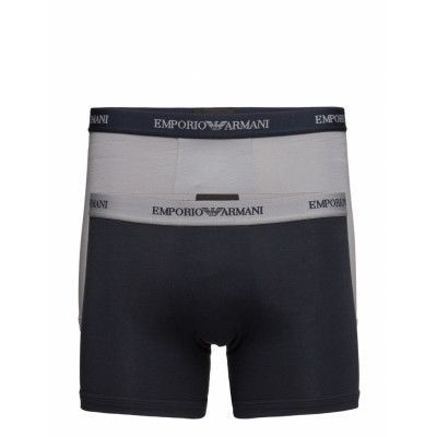 Mens Knit 2Pack Boxer *Villkorat Erbjudande Boxerkalsonger Multi/mönstrad Emporio Armani
