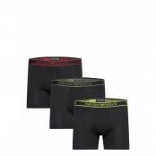 Men's Knit 3-Pack Boxer Boxerkalsonger Black Emporio Armani