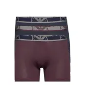 Men's Knit 3-Pack Boxer Boxerkalsonger Röd Emporio Armani