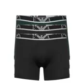 Men's Knit 3-Pack Boxer Boxerkalsonger Svart Emporio Armani