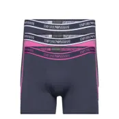 Men's Knit 3-Pack Boxershorts Boxerkalsonger Svart Emporio Armani