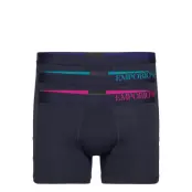 Men's Knit 3-Pack Boxershorts Boxerkalsonger Blå Emporio Armani