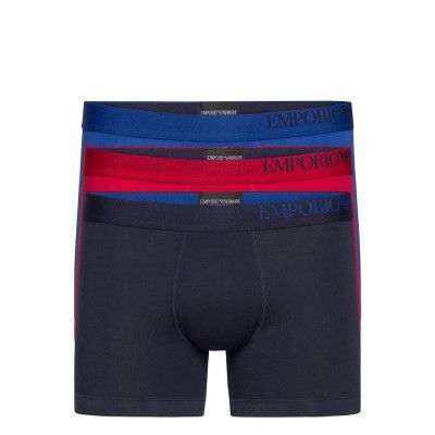 Men's Knit 3-Pack Boxershorts Boxerkalsonger Multi/mönstrad Emporio Armani