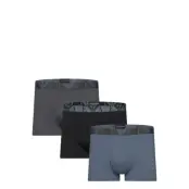 Emporio Armani Men's Knit 3-Pack Trunk Svart