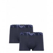 Men's Knit 3-Pack Trunk *Villkorat Erbjudande Boxerkalsonger Marinblå Emporio Armani