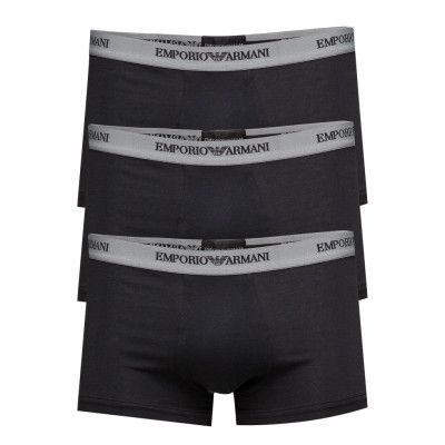 Mens Knit 3Pack Boxe Boxerkalsonger Svart Emporio Armani