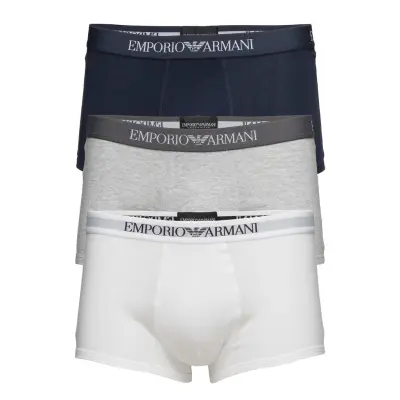 Mens Knit 3Pack Trun Boxerkalsonger Multi/patterned Emporio Armani