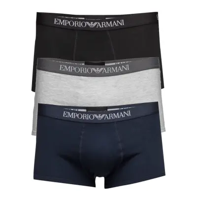 Emporio Armani Mens Knit 3Pack Trun Multi/patterned