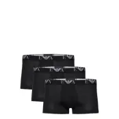 Emporio Armani Men's Knit 3Pack Trunk Svart