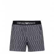 Men's Knit Boxer Underwear Boxer Shorts Blå Emporio Armani