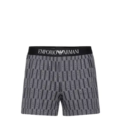 Men's Knit Boxer Underwear Boxer Shorts Blå Emporio Armani
