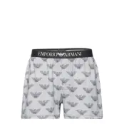 Emporio Armani Men's Knit Boxer Grå