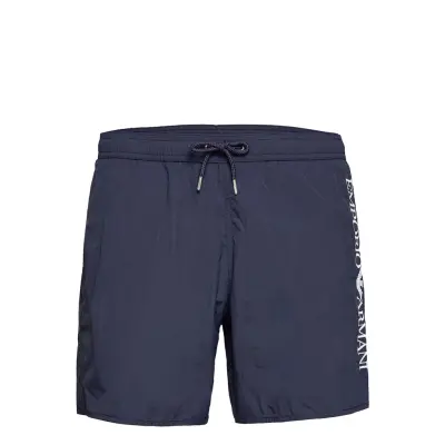 Swim Boxer Badshorts Blå Emporio Armani