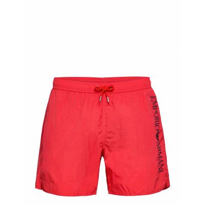 Swim Boxer Badshorts Röd Emporio Armani