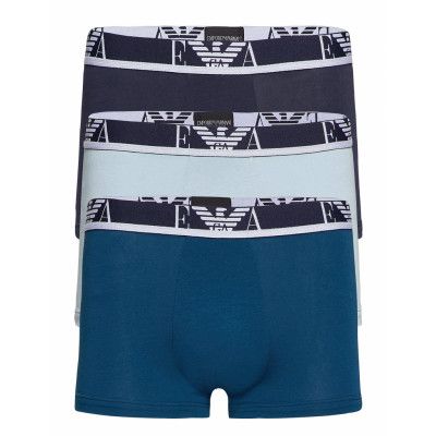 Trunk Boxerkalsonger Blå Emporio Armani