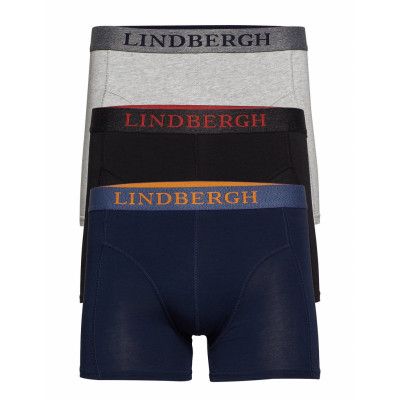 Lindbergh Bamboo Boxers 3 Pack Blå