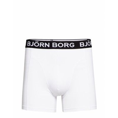 1P Shorts Noos Solids Boxerkalsonger Vit Björn Borg