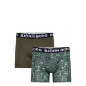 Björn Borg Bamboo Cotton Blend Boxer 2P Khaki Green