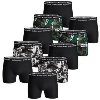 Björn Borg 10-pack Essential Boxer Shorts BB NY Times