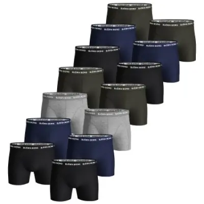 Björn Borg 14-pack Essential Boxer Shorts Sammy Solid