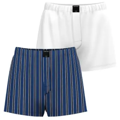 Björn Borg 2-pack Cotton Stretch Woven Boxer Shorts