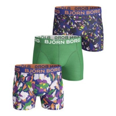 Björn Borg 3-pack Core Flowersome and Tropic Leaves Short * Fri Frakt * * Kampanj *