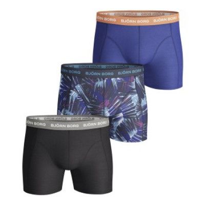 Björn Borg 3-pack Essential Summer Print Shorts * Fri Frakt * * Kampanj *
