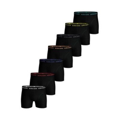 Björn Borg 7-pack Essential Solid Shorts * Fri Frakt * * Kampanj *