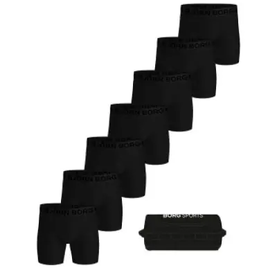 Björn Borg 7-pack Sports Lightweight Boxer Trunks