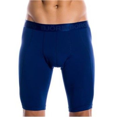 Björn Borg Active Long Shorts Blue * Fri Frakt *