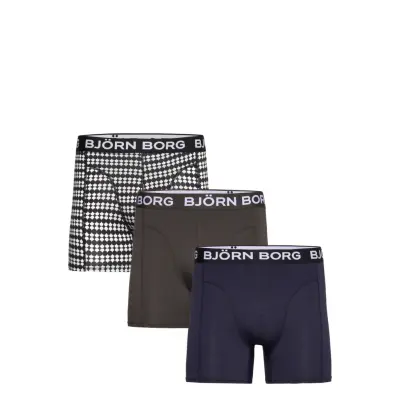 Björn Borg Bamboo Boxer 3P Svart