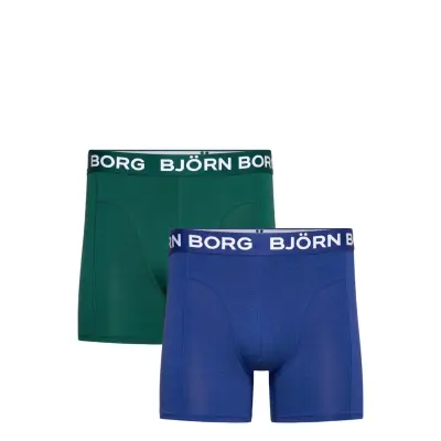 Björn Borg Bamboo Cotton Blend Boxer 2P Grön