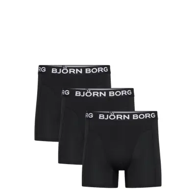 Björn Borg Bamboo Cotton Blend Boxer 3P - Black - XXL