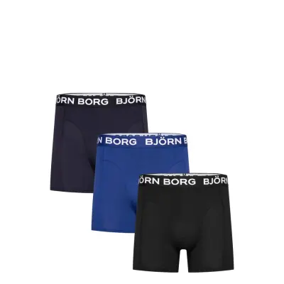Björn Borg Bamboo Cotton Blend Boxer 3P Marinblå