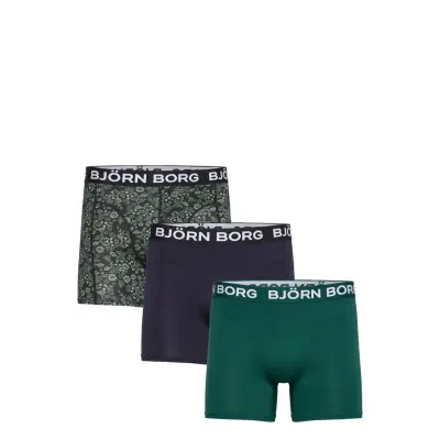 Björn Borg Bamboo Cotton Blend Boxer 3P Marinblå