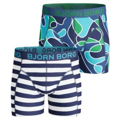 Björn Borg Boys Shorts Pool Side and Camo 2-pack * Fri Frakt * * Kampanj *