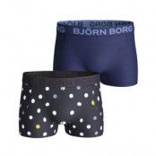 Björn Borg Contrast Dot Short Shorts 2-pack * Fri Frakt * * Kampanj *
